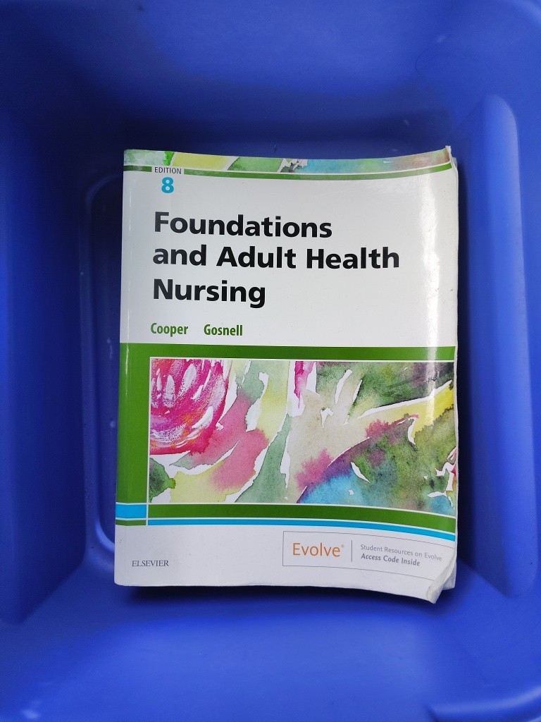 Foundations and Adult Health Nursing 8th Edition; ISBN: 9780323484374