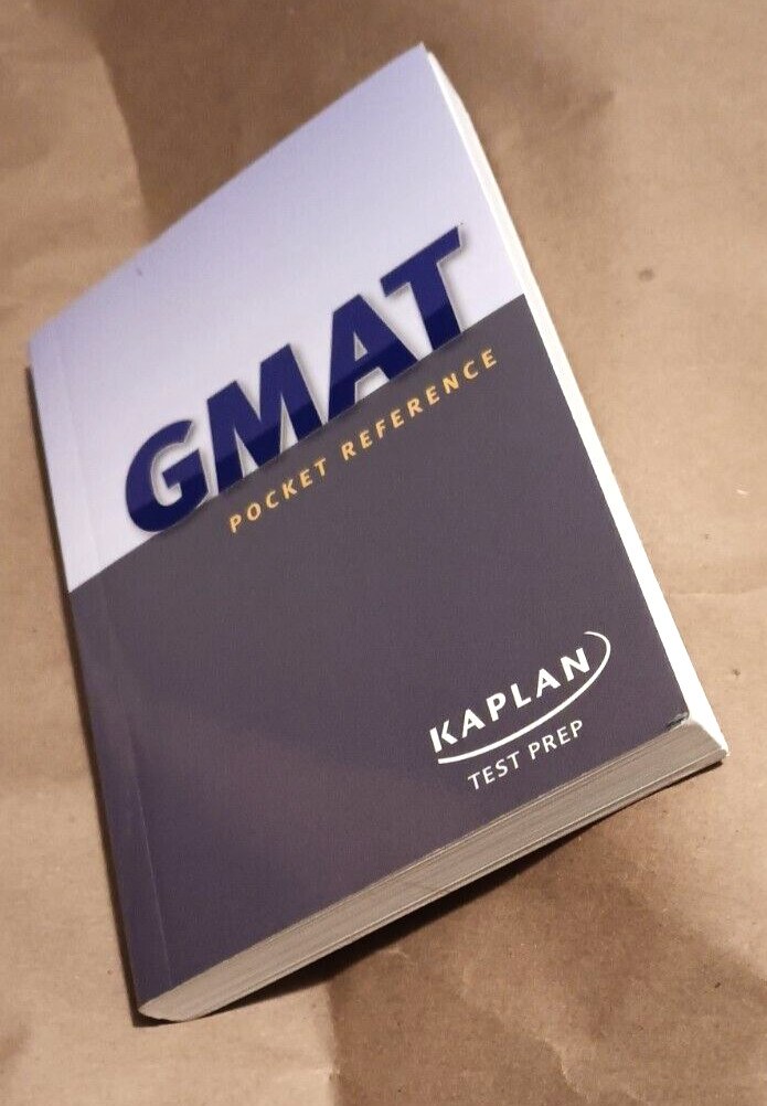 + GMAT Kaplan Test Pocket Reference Graduate Management Admission