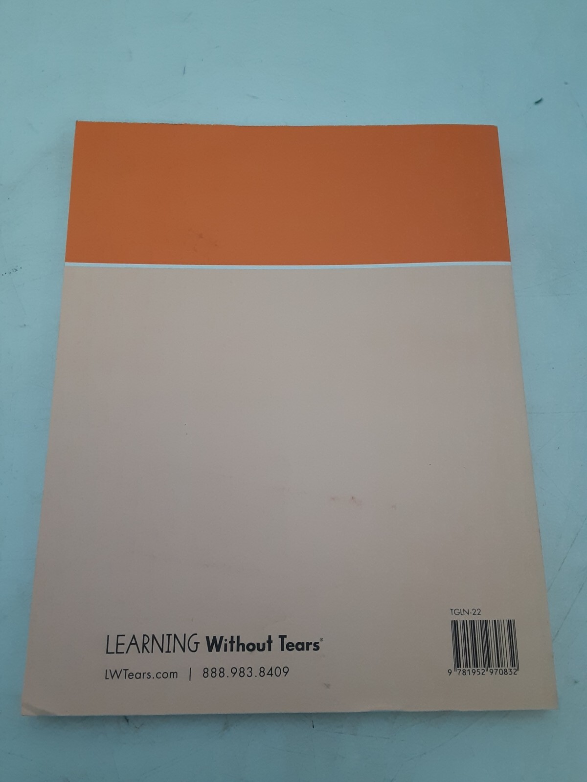 Learning Without Tears Letters and Numbers for Me Teacher’s Guide Grade K Unused