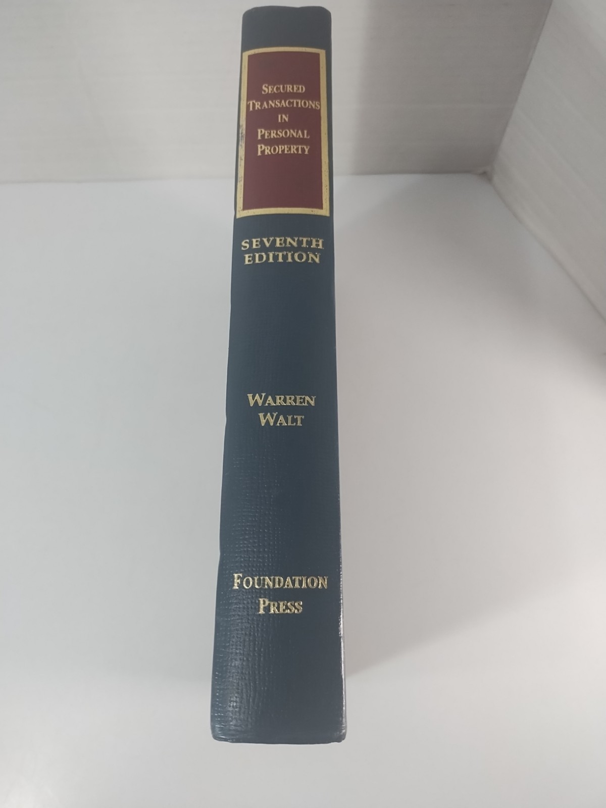 Secured Transactions In Personal Property by William Warren & Steven Walt HC