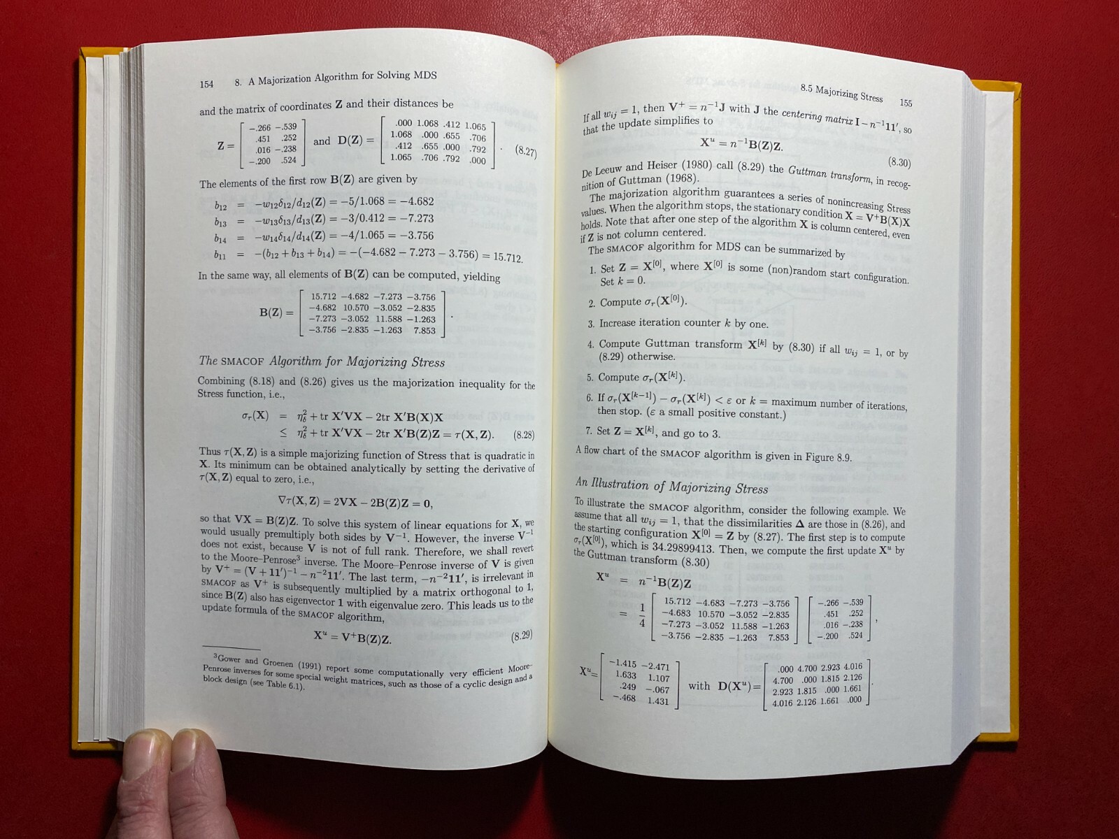 BORG GROENEN – MODERN MULTIDIMENSIONAL SCALING MDS Ed.Springer (1997) Statistica