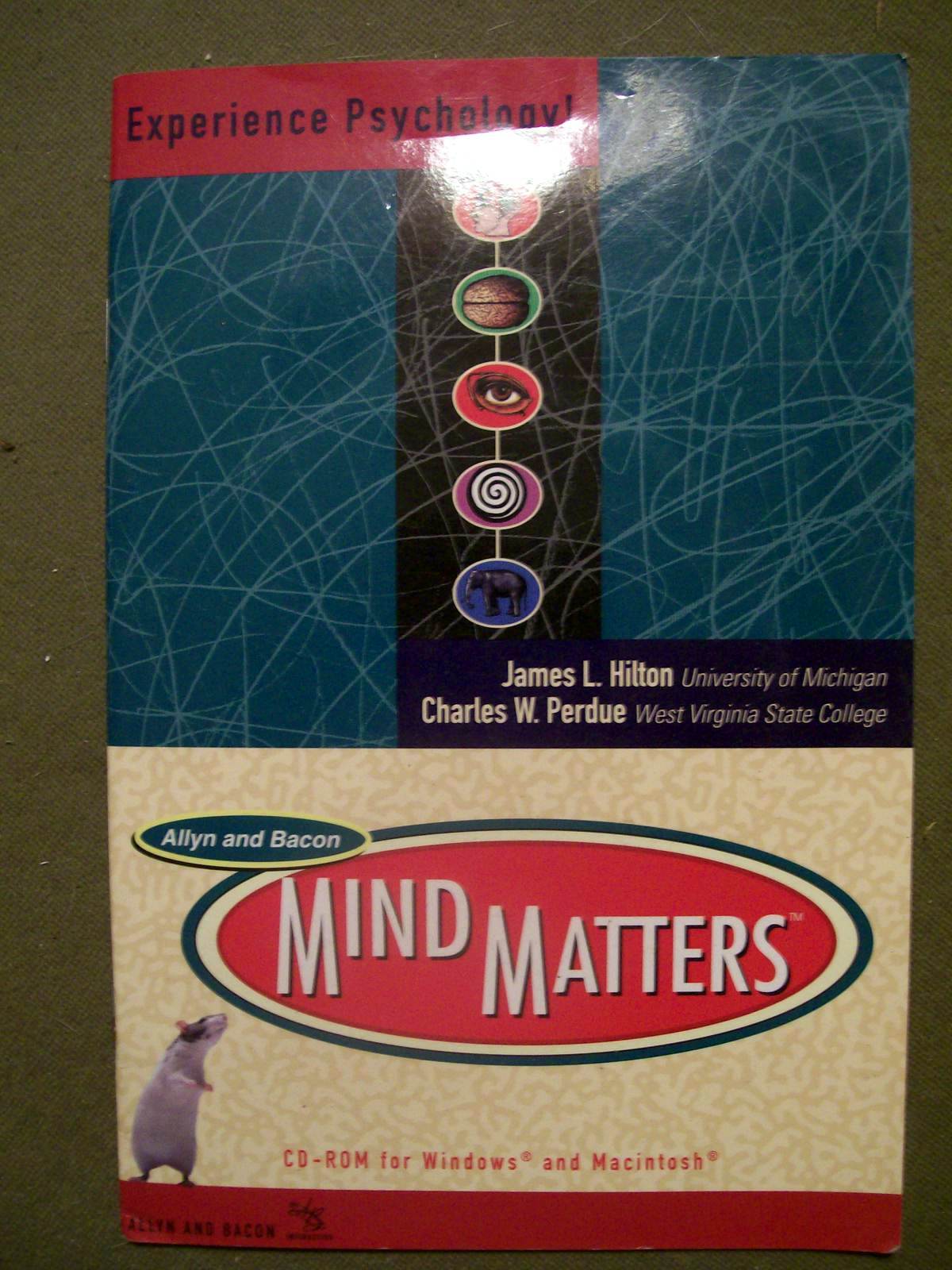 Allyn & Bacon Mind Matters by James L. Hilton (2000, CD-ROM)