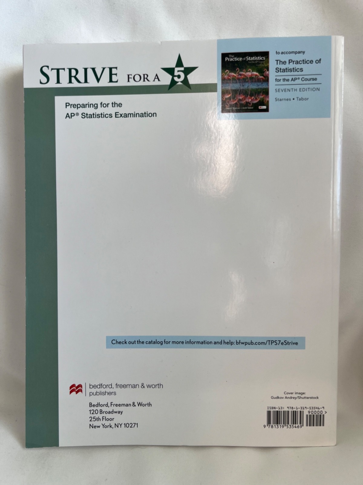 Strive for a 5: Preparing for the AP® Statistics Exam High School