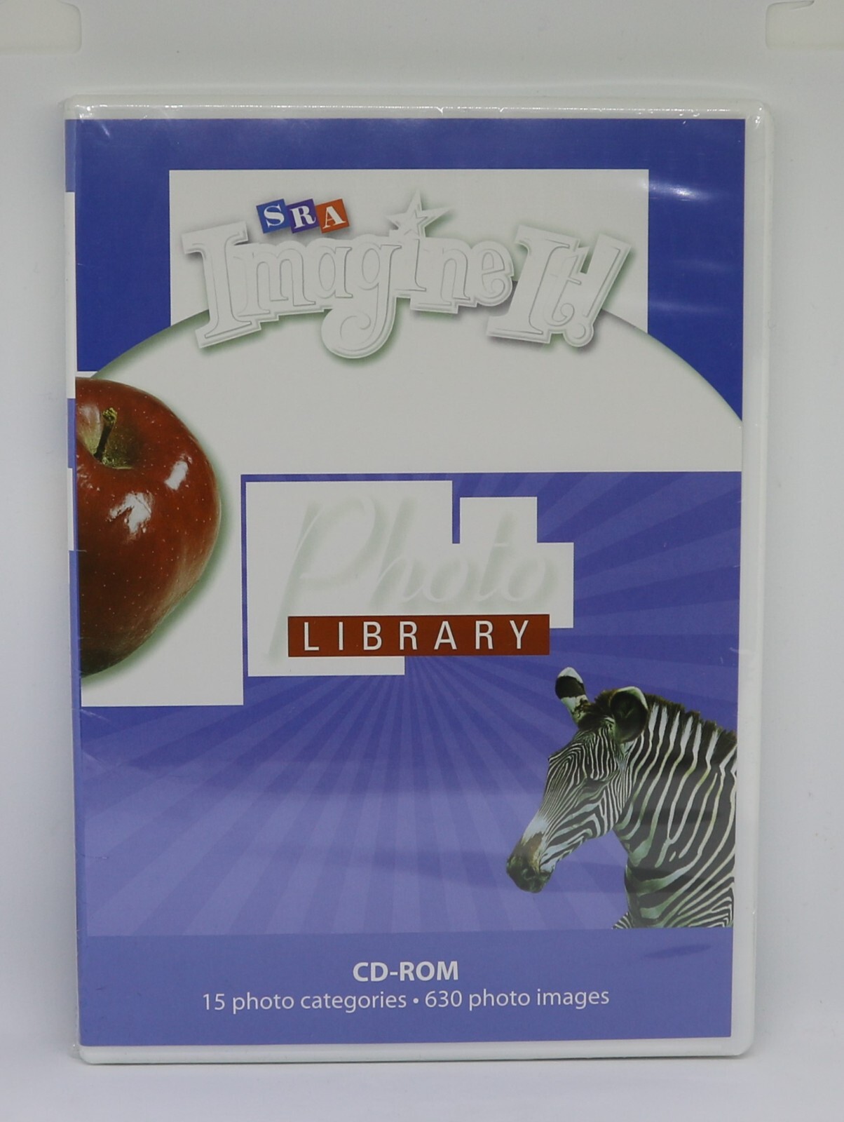 SRA Imagine It! Photo Library CD-ROM 630 Photographs, Interactive Games, Plus+++