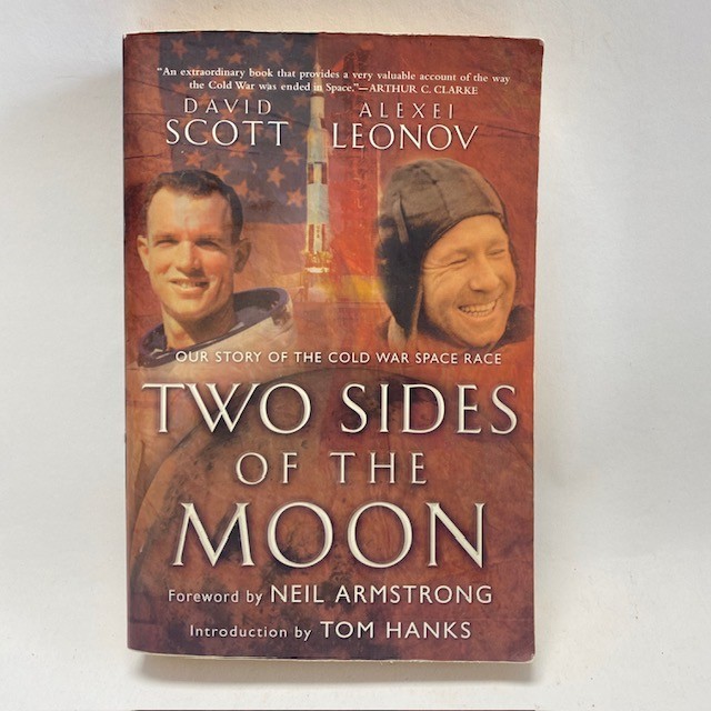 Two Sides of the Moon Scott & Leonov PB 2006 Space Race Book NASA