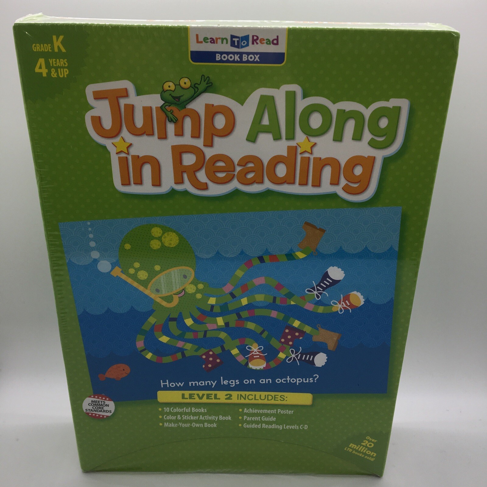 Learn To Read Box Set Guided Reading Levels C-D Grade K Ages 4 and Up New