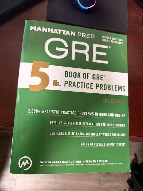 New Manhattan Prep 5 lb. Book Of GRE Practice Problems (2nd Ed.) (Used)