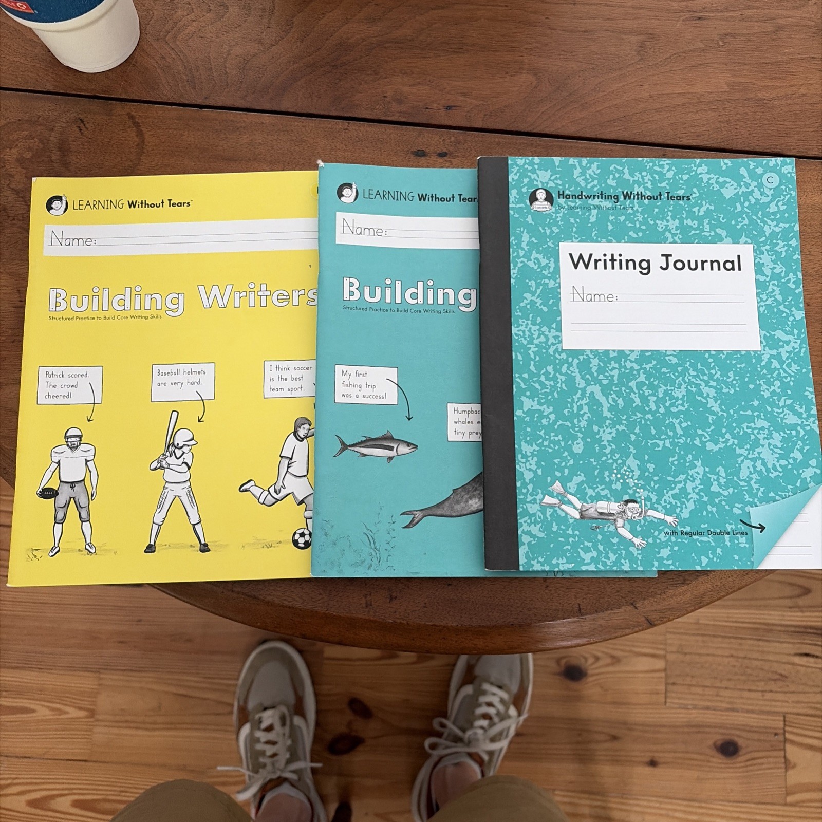 Lot 3 Learning Without Tears Building Writers B C And Writing Journal Homeschool