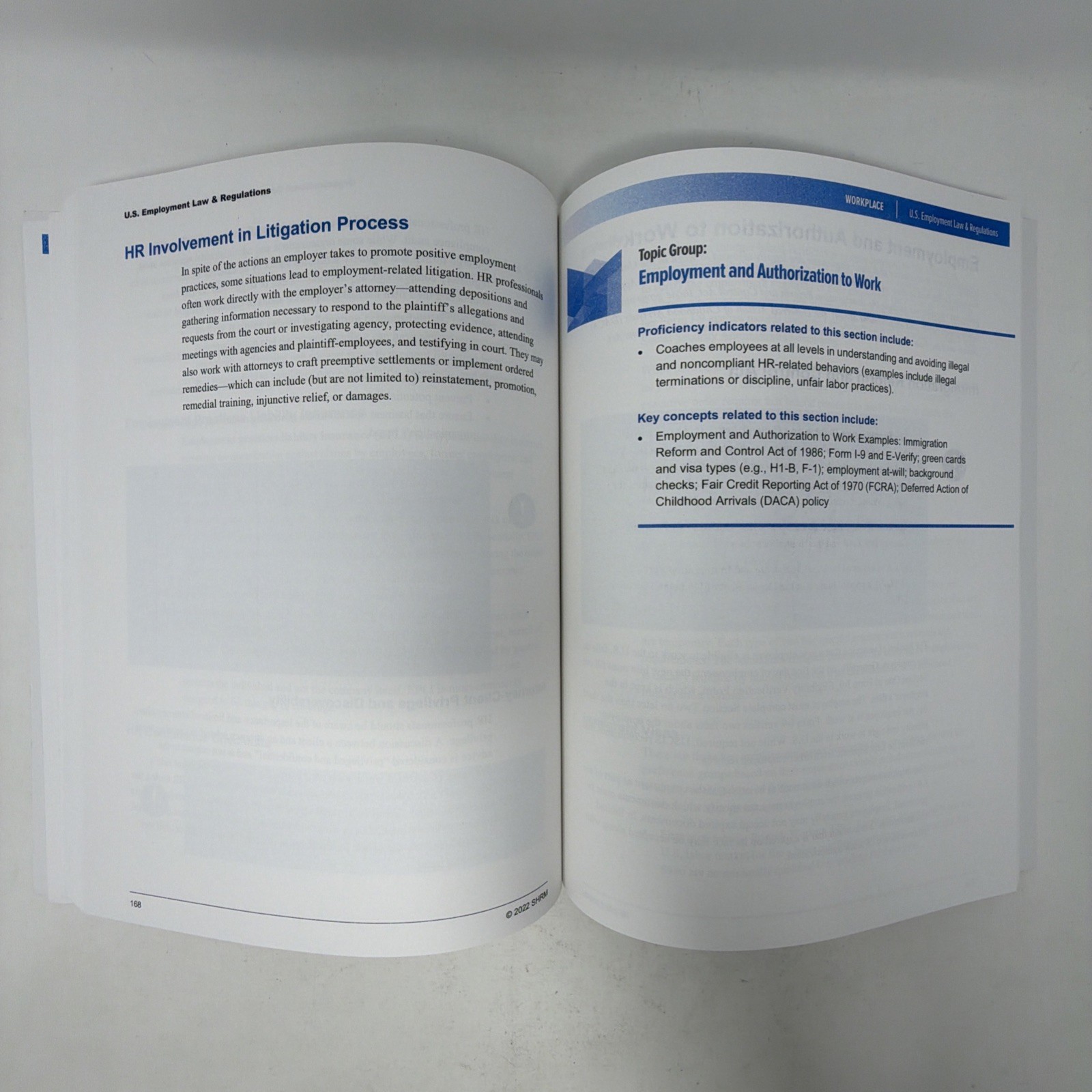 2022 SHRM Learning System Workplace & People – 2 Books SHRM-CP/SCP UNUSED