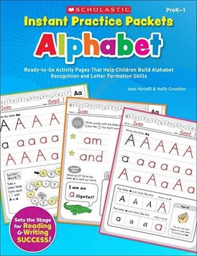 Instant Practice Packets: Alphabet: Ready-to-Go Activity Pages That – VERY GOOD