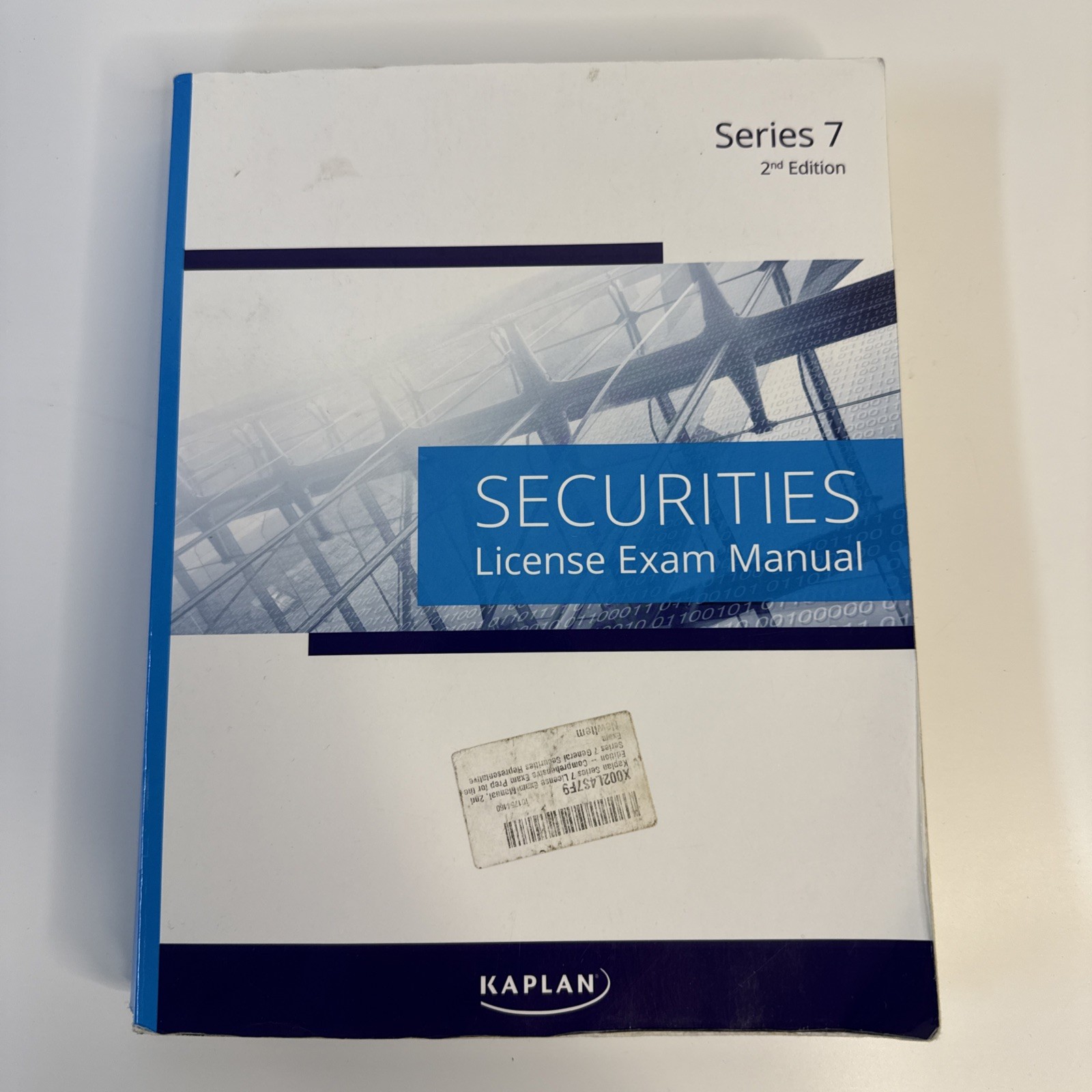 Kaplan Series 7 Securities License Exam Manual 2nd Edition 2020, Exam Prep Book