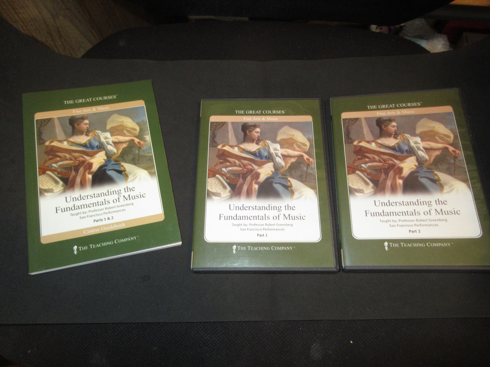 Understanding the Fundamentals of Music Part 1&2 DVD and Book Robert Greenberg