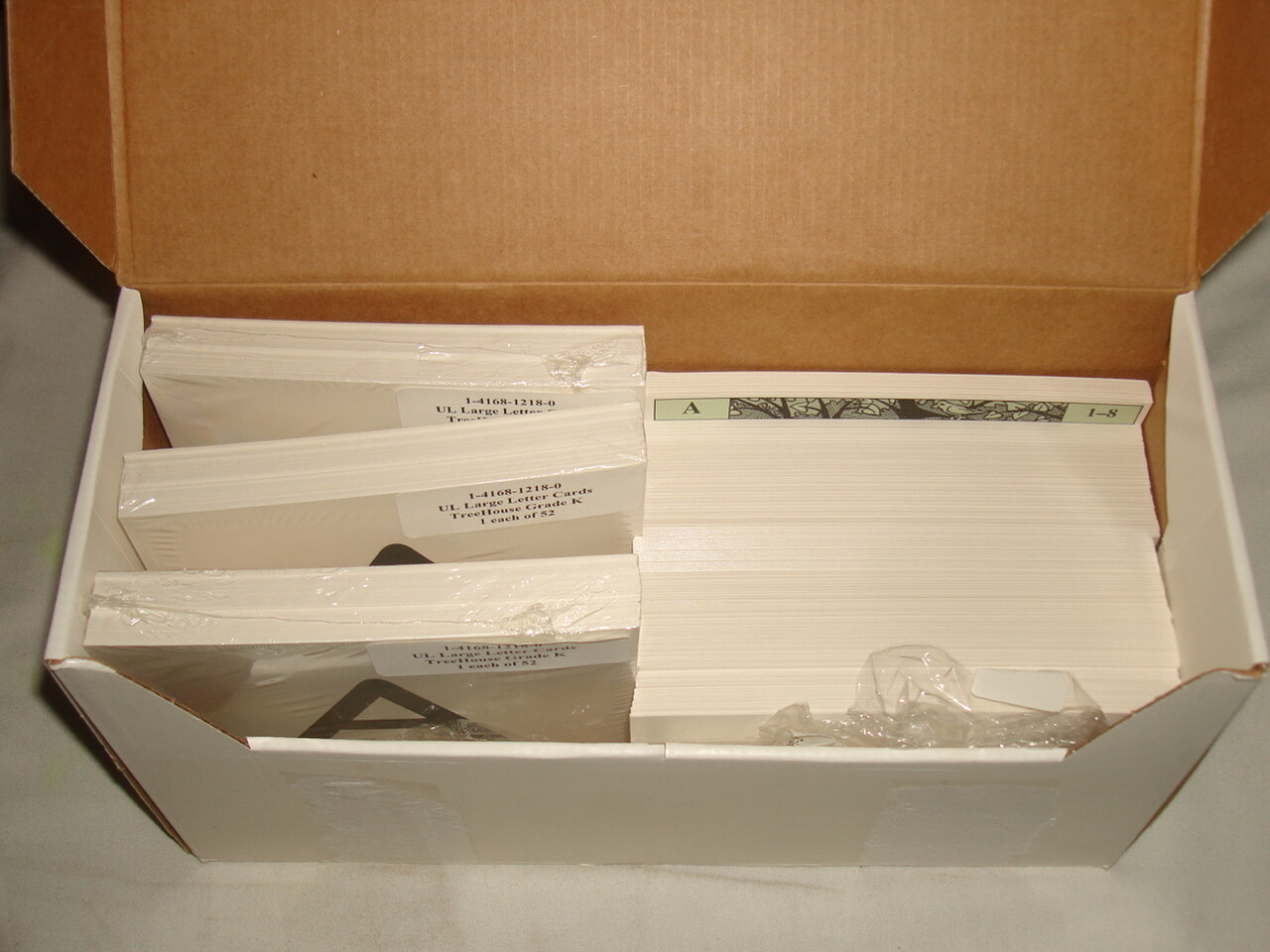 Voyager treehouse Universal Literacy System Card Box #1, 2, & 4 New.