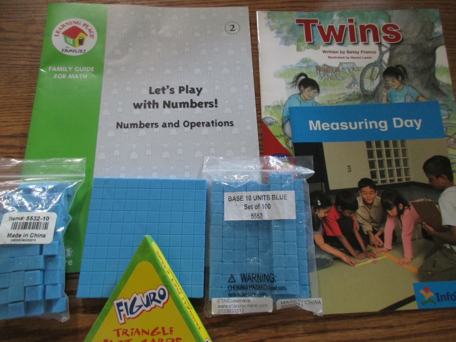 ETA Cuisenaire Let’s Play with Numbers! set (Numbers and Operations)