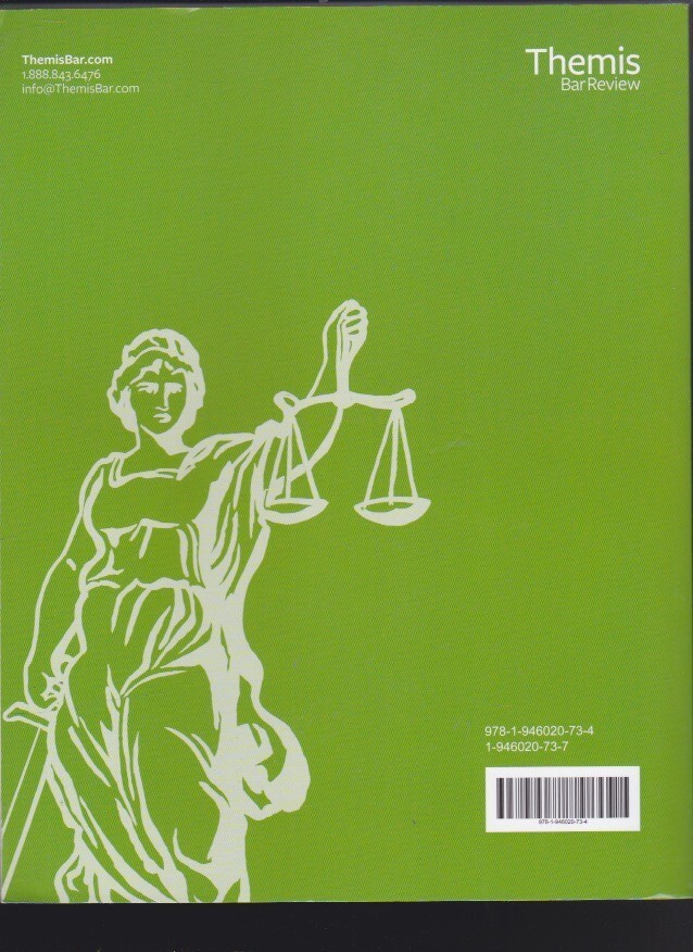 MPRE study guide/outline 2018-2019 THEMIS BAR REVIEW Paperback LN.