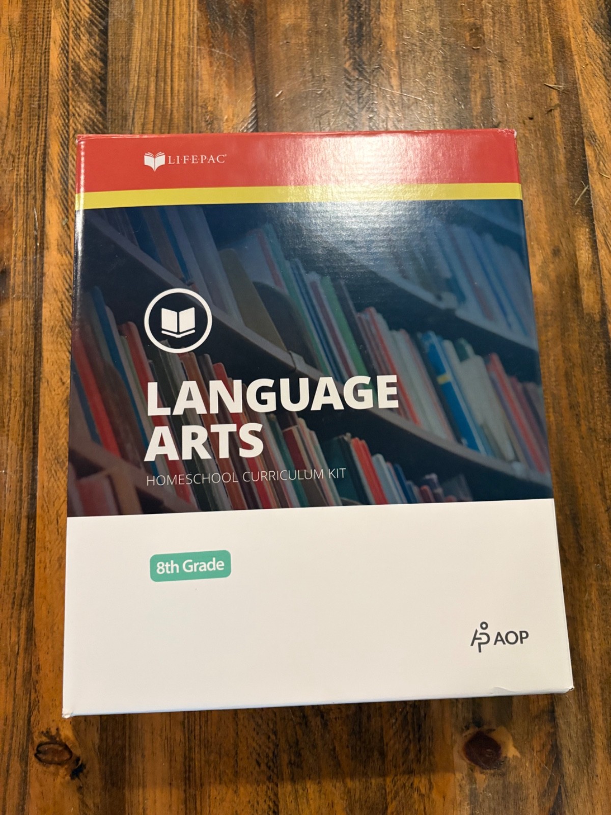 Life pac AOP Grade 8 English curriculum Box set with teacher manual