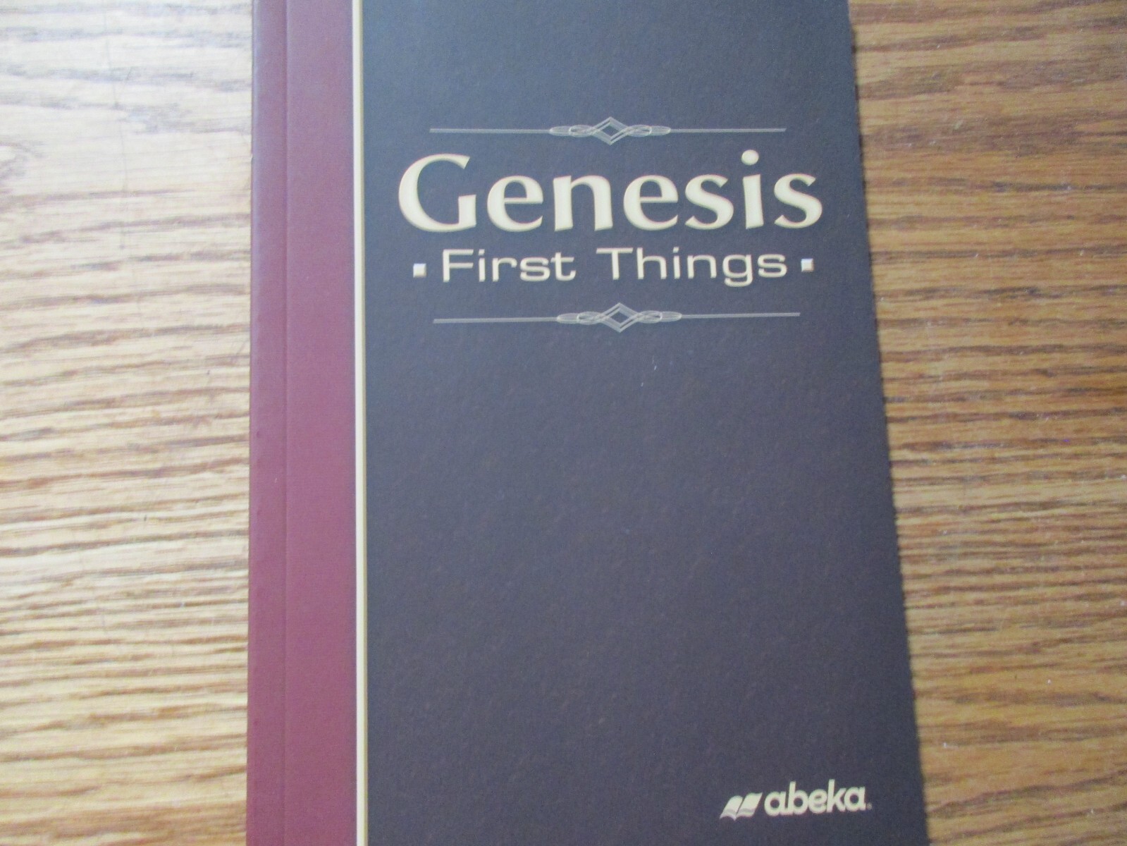 ABeka Genesis-First Things (2nd edition) Student Book