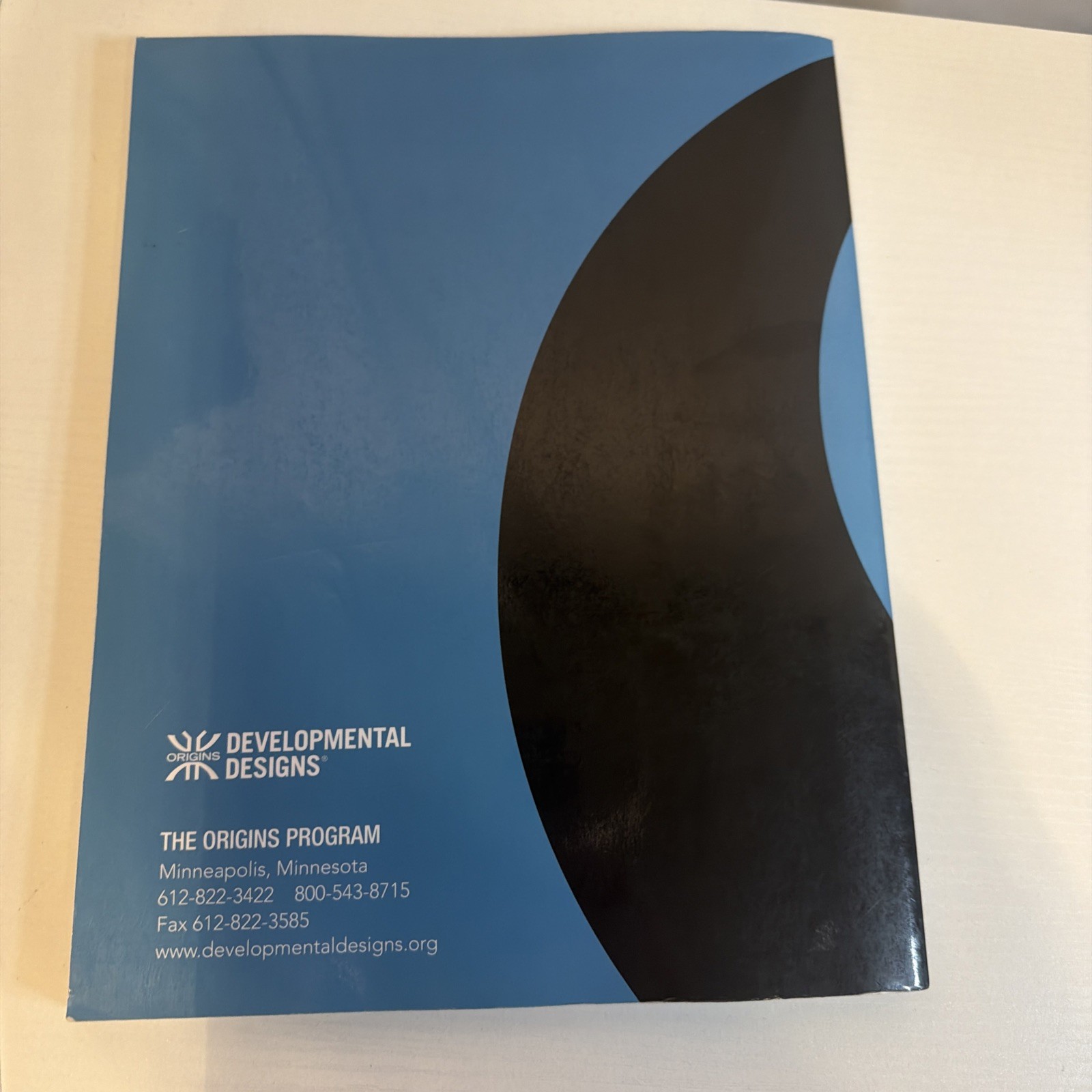Developmental Designs 1 Resource Book SC 2012 Origins