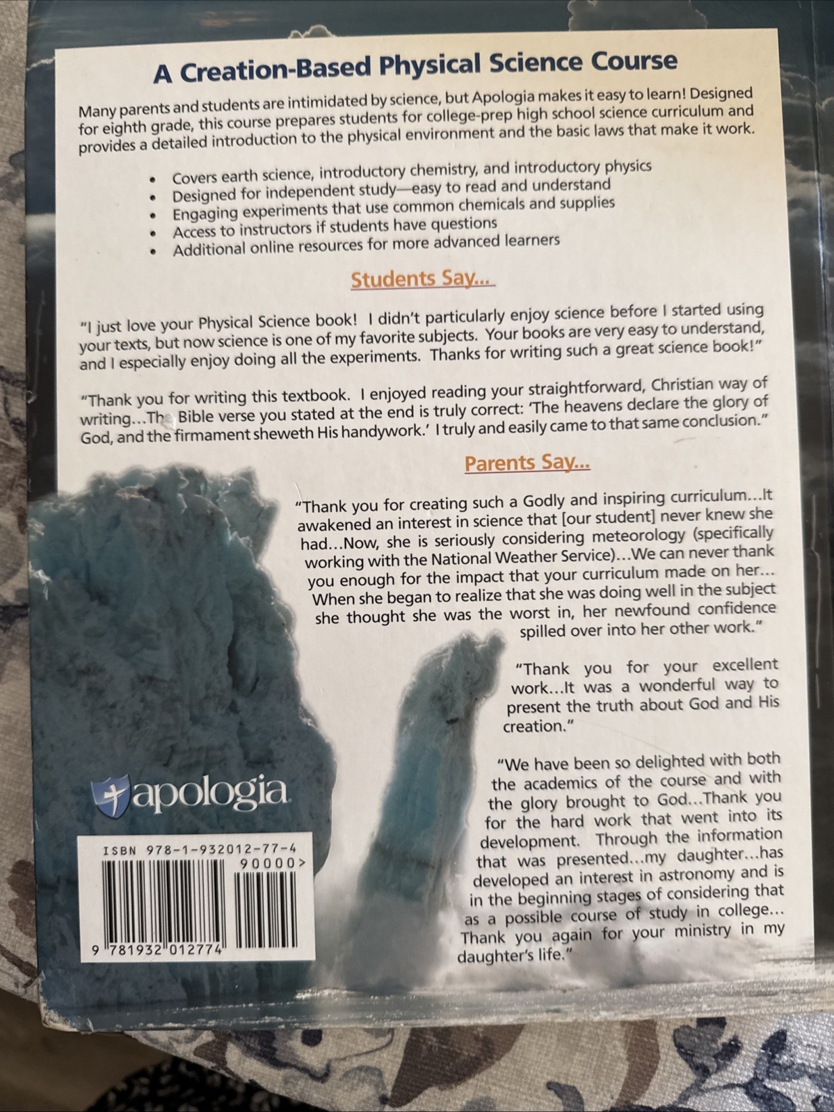 Exploring Creation with Physical Science : Student Text by Jay L. Wile…