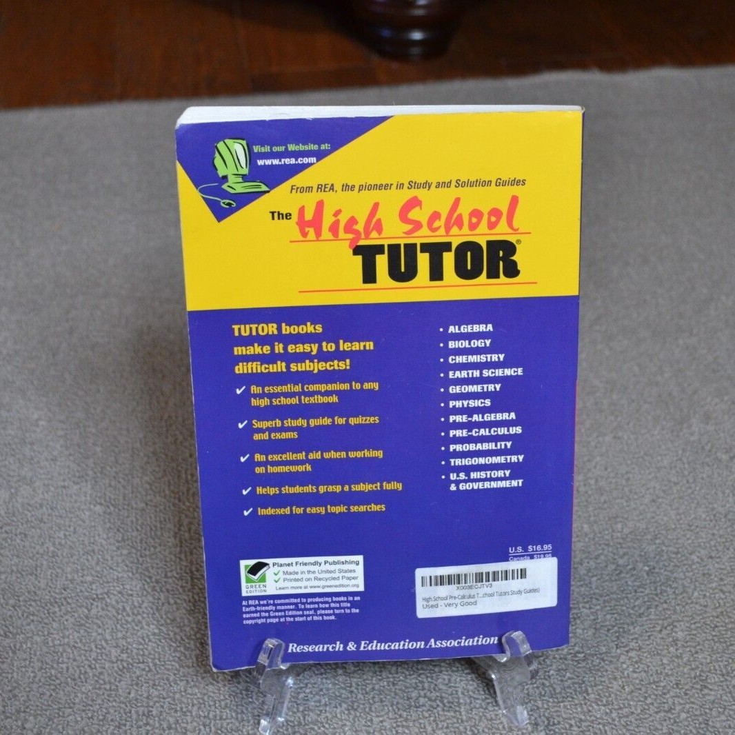 The High School Tutor Study Guide for Pre Calculus