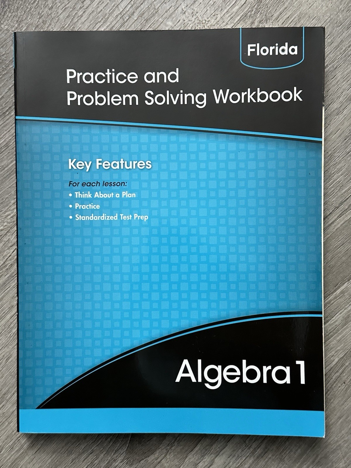 Algebra 1 & 2 Practice Problem Solving Workbooks Florida Edition Set