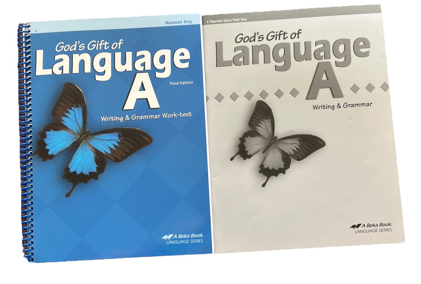 Abeka 4th Grade God’s Gift of Language A 3rd Edition Answer Key & Quiz/Test Key