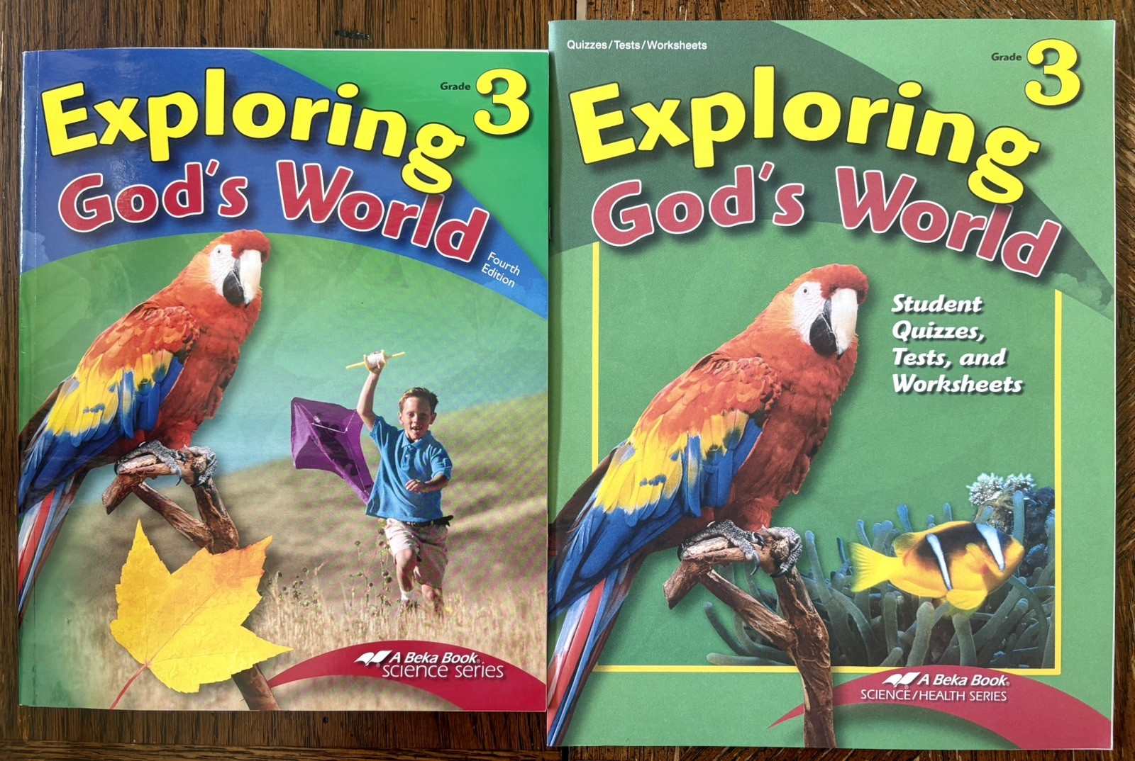 EXPLORING GOD’S WORLD FOURTH EDITION LOT ABEKA BOOK SCIENCE SERIES 3RD GRADE