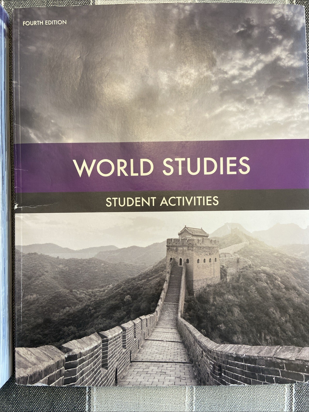 NEW BJU Press 7th grade WORLD STUDIES STUDENT ACTIVITIES 4thEd History Bob Jones