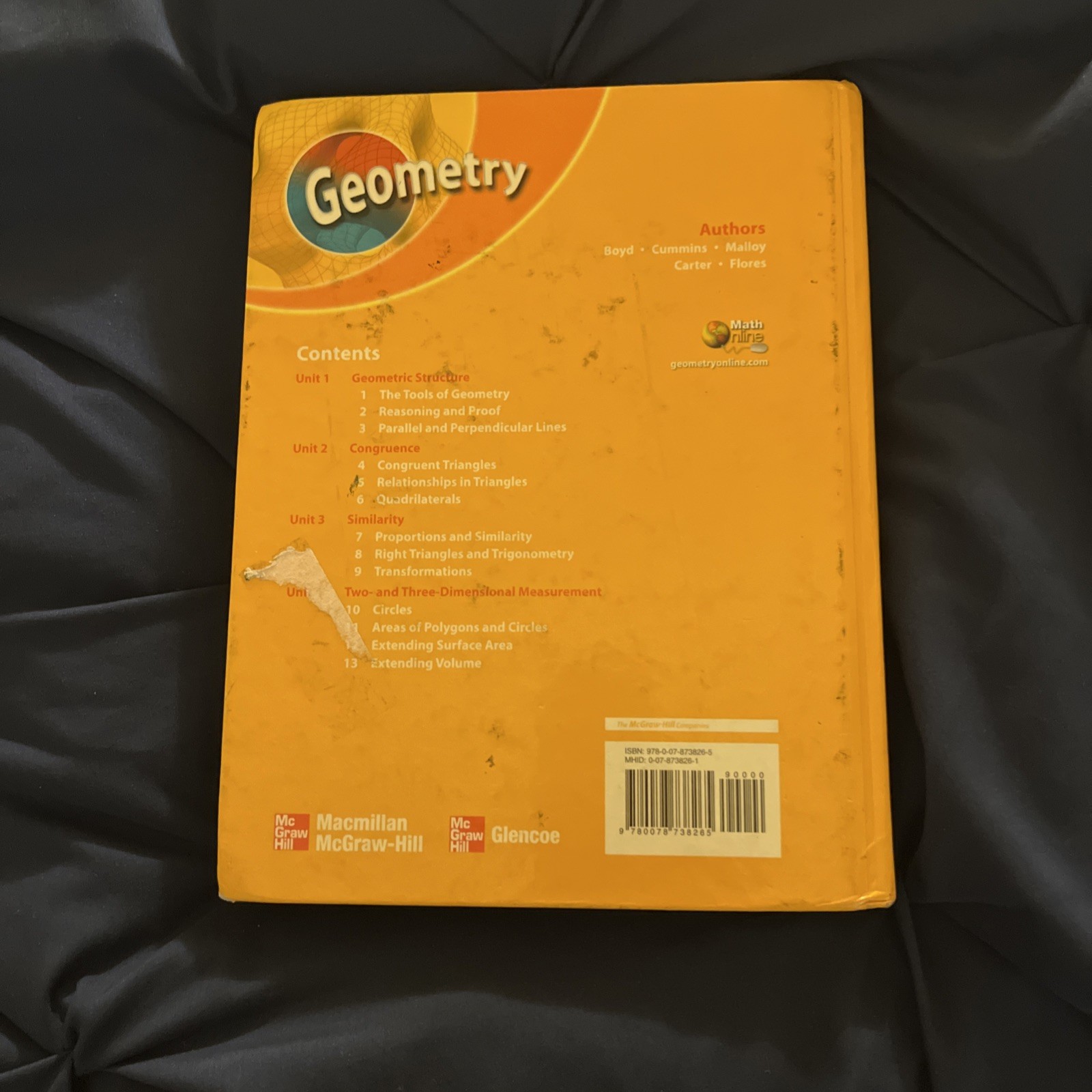 Merrill Geometry Ser.: Geometry, Student Edition McGraw Hill (2007, Hardcover)