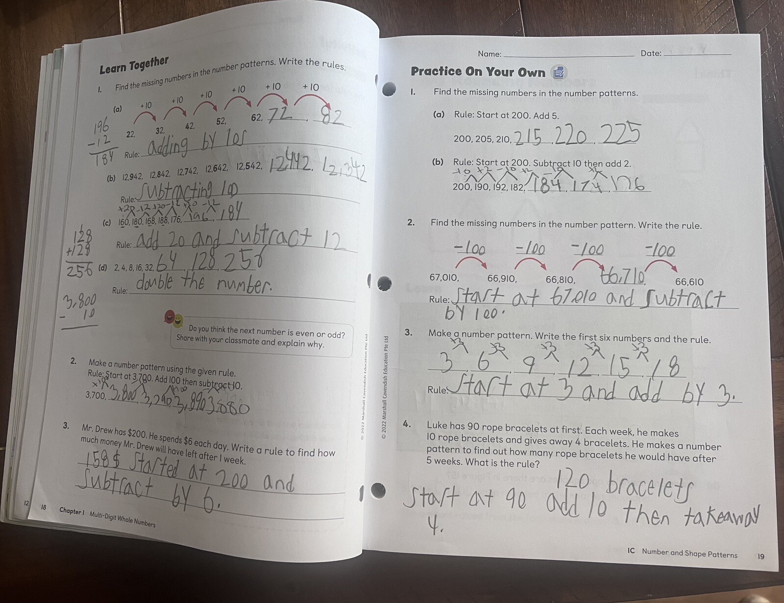 Primary Mathmatics 4/4A Workbook Set