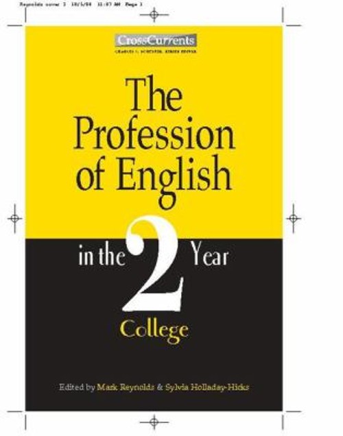 The Profession of English in the Two-Year College Paperback