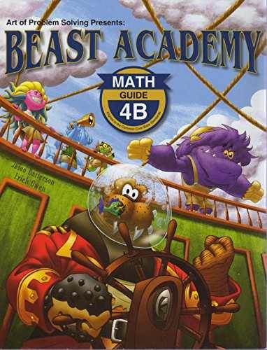 Beast Academy Guide 4B – Paperback, by Art of Problem Solving – Acceptable w