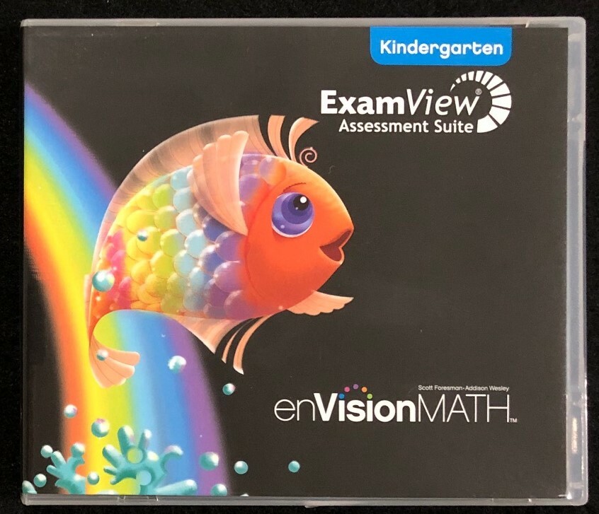 Kindergarten enVision EXAMVIEW Assessment Suite CD-ROM-Hard Case (2009, Pearson)