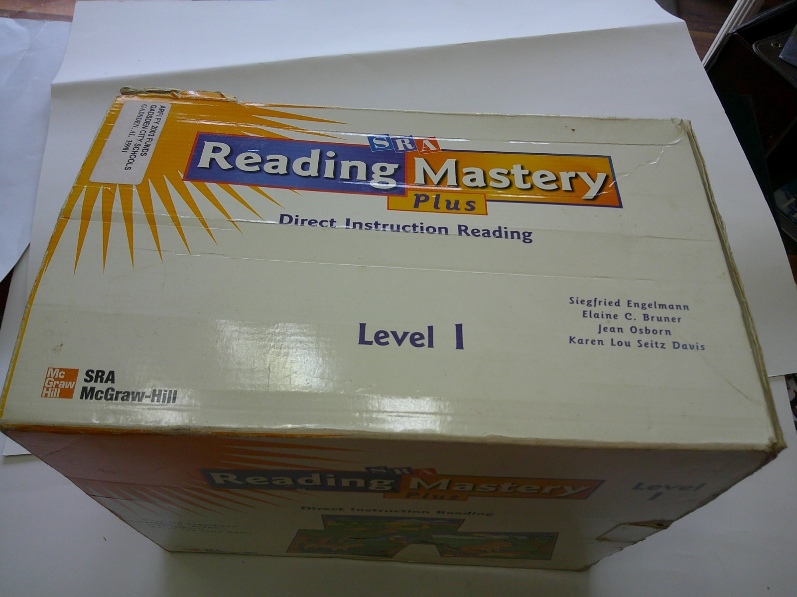 SRA READING MASTERY PLUS LEVEL 1 TEACHER SET DIRECT INSTRUCTION READING NICE