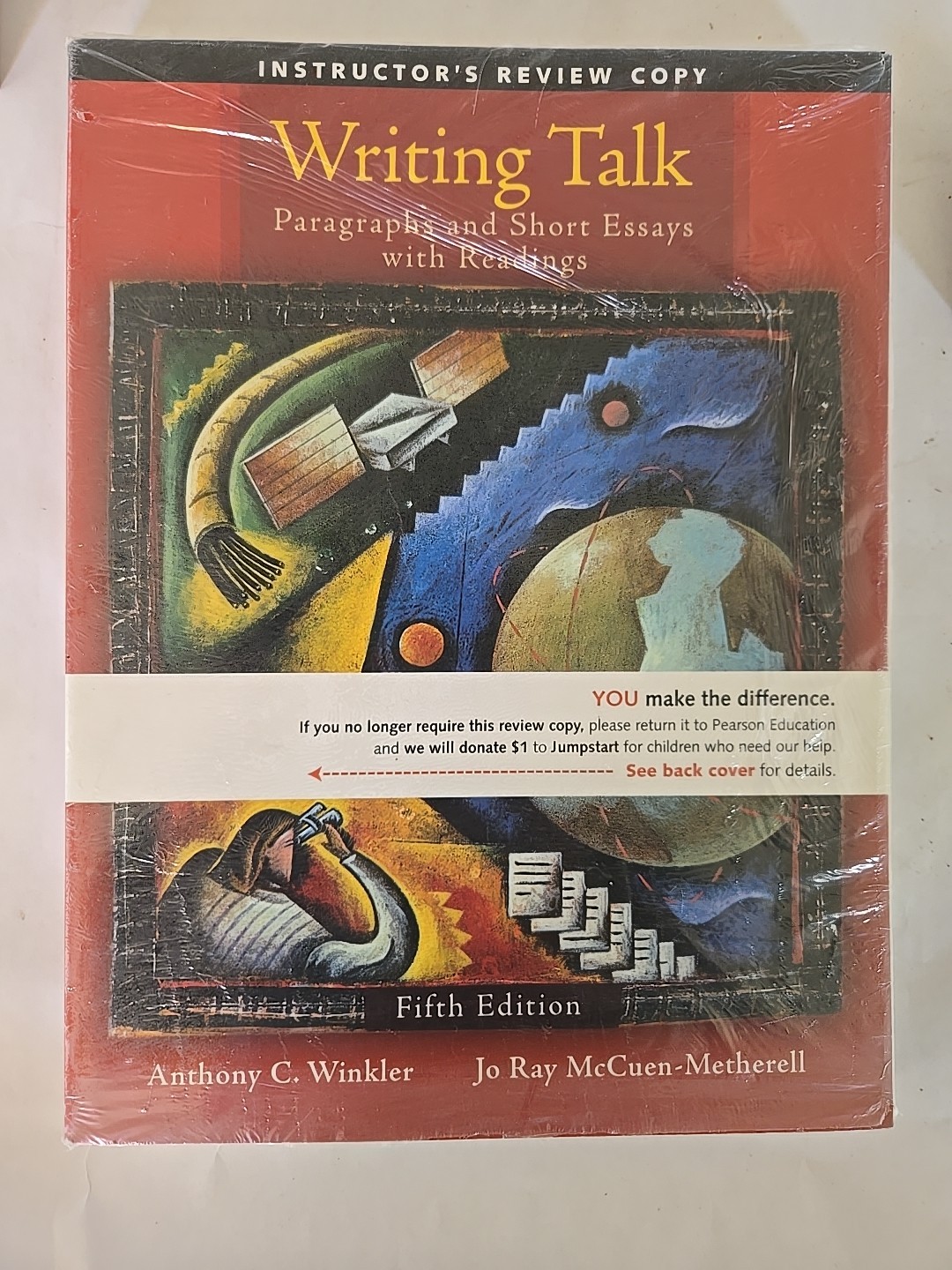 WRITING TALK:PARAGRAPHS & SHORT ESSAYS with Readings Instructor Review Copy 5th