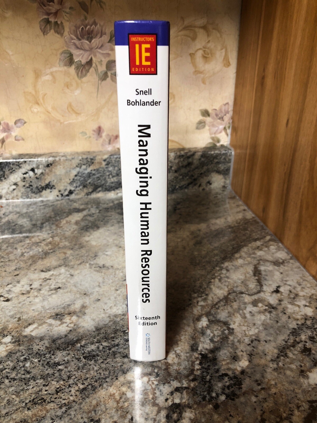 Managing Human Resources Instructors Edition Hardcover Book By Snell Bohlander