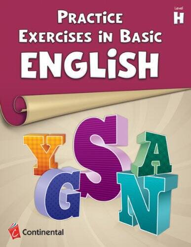 Practice Exercises In Basic English: Level H (Grade 8) – Paperback – GOOD