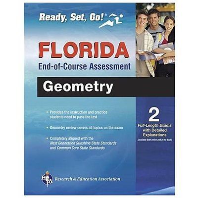 Florida Fcat and End-Of-Course Test Prep Ser.: Florida Geometry End-of-Cour