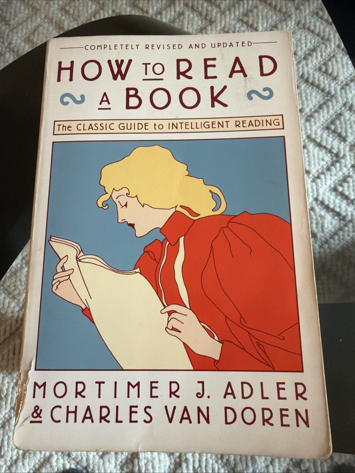 How to Read a Book by Charles Van Doren and Mortimer J. Adler 1972 Paperback