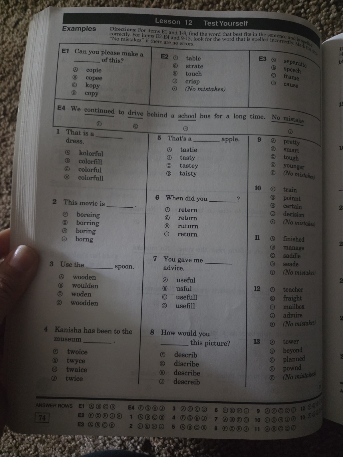 McGraw-Hill Spectrum Test Prep: Grade 8