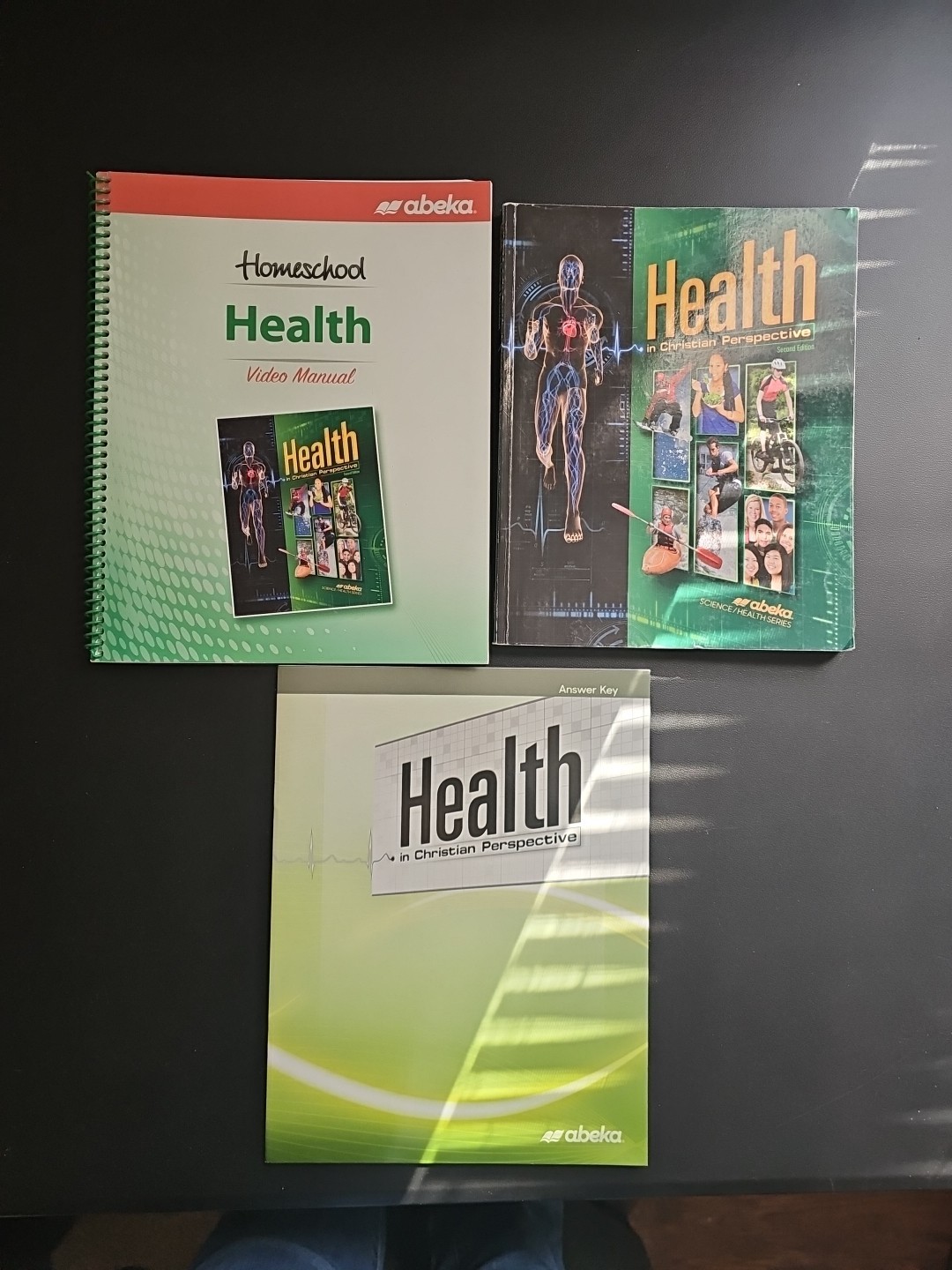 Abeka Homeschool Health Video Manual Daily Lesson Guide, Answer Key, & Textbook