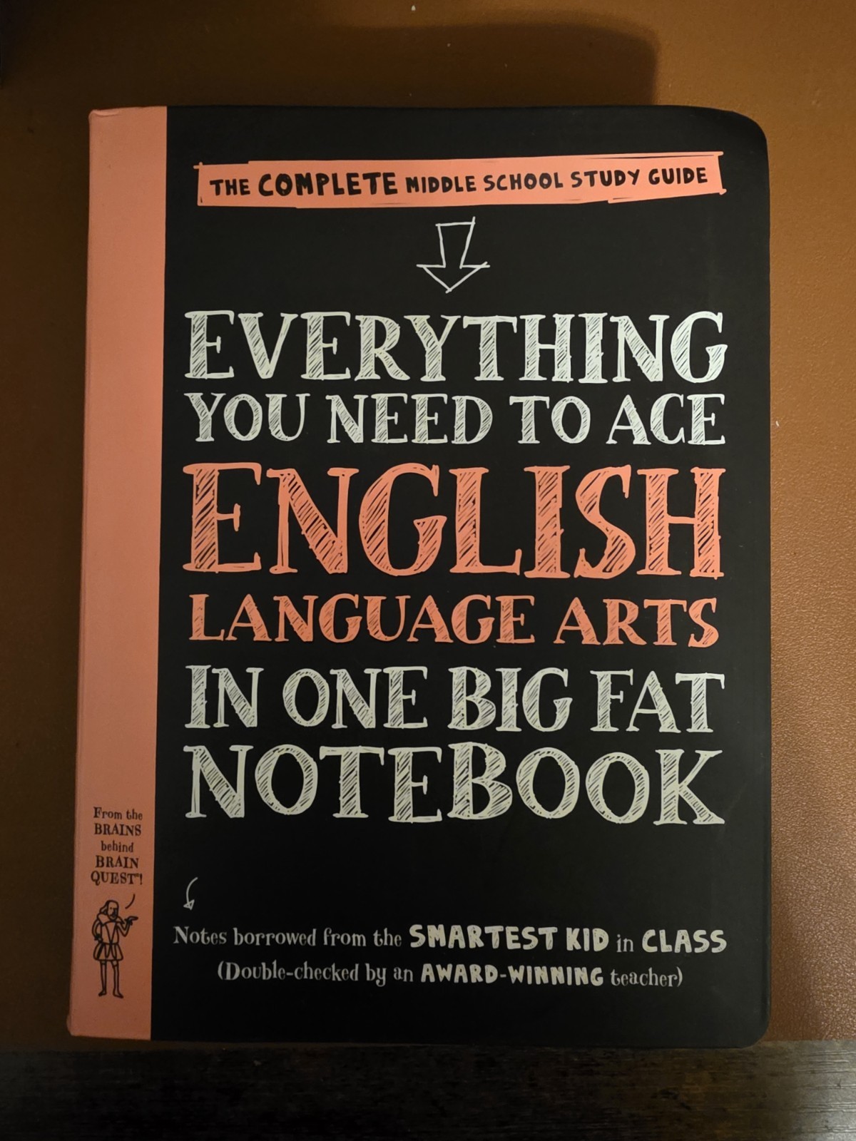 Workman Big Fat Notebook Study Guide Set Pre-Algebra Chemistry History English