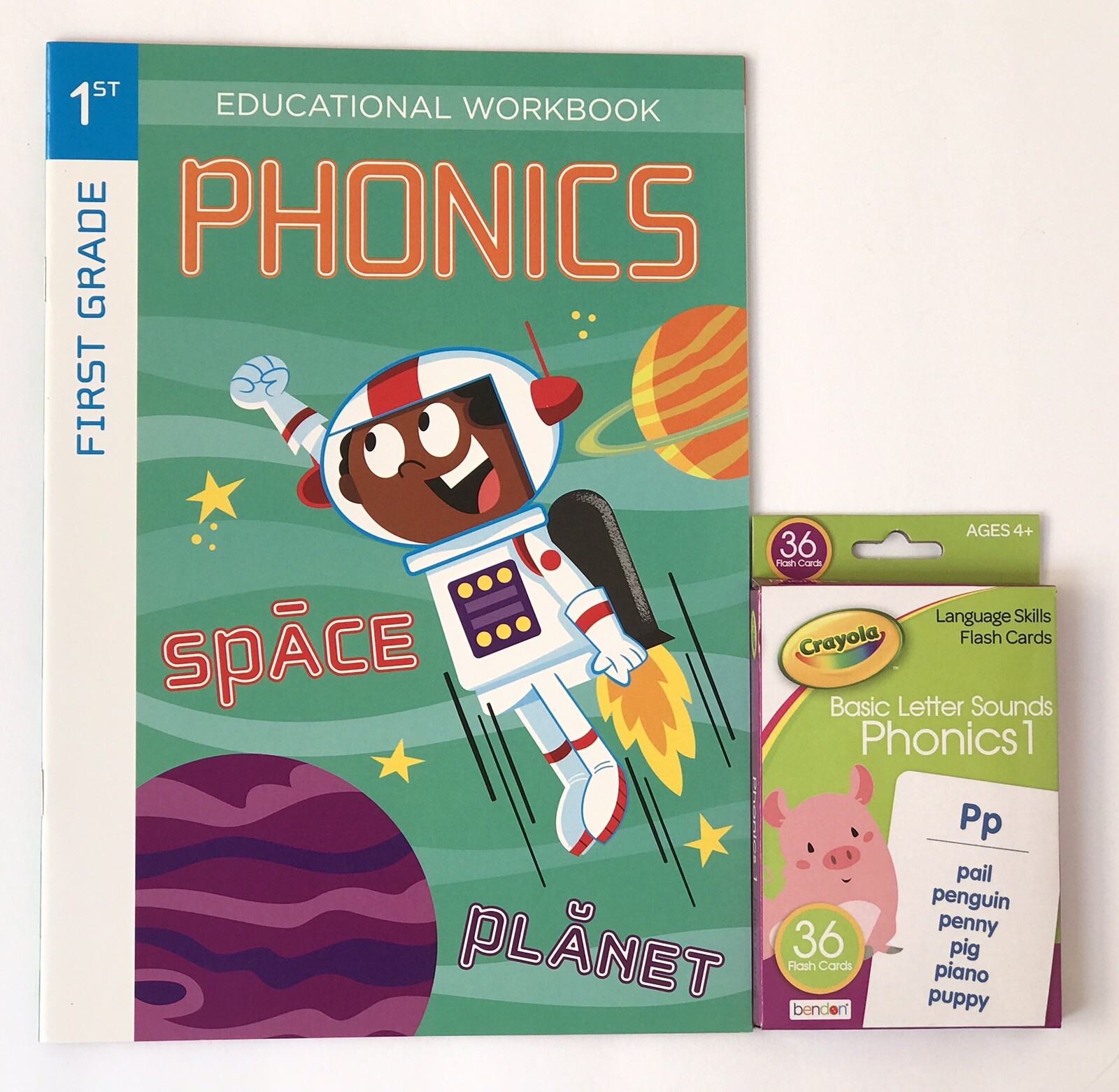 11 Kindergarten First Grade Math Reading Writing Activities Workbooks Flashcards