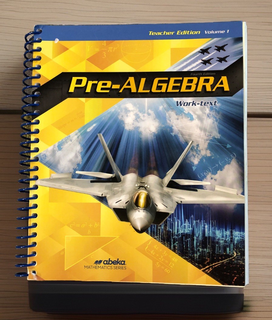 Abeka Pre-Algebra Student/Teacher Work-Text Lot, 9th Grade