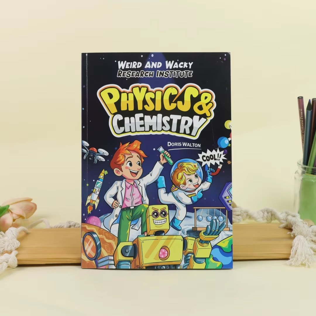 Weird and Wacky Research Institute: Physics & Chemistry – Fun STEM Science Book