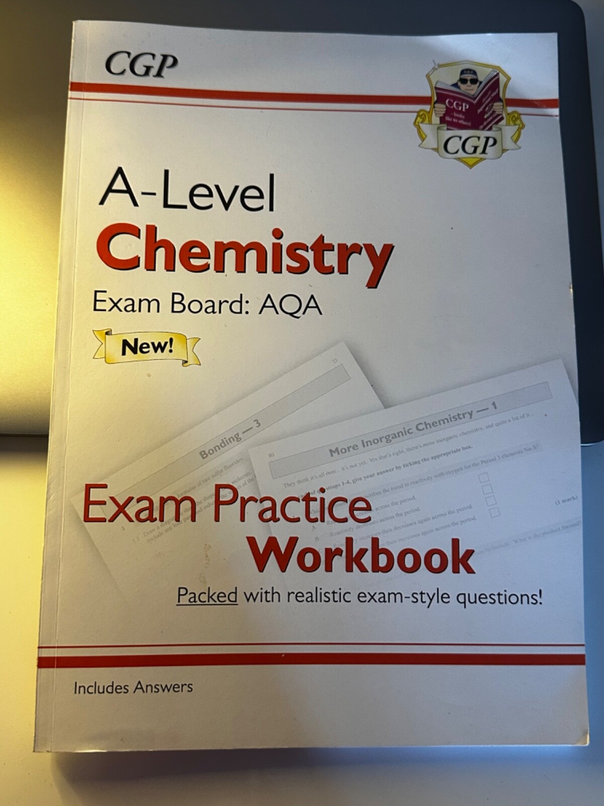 AQA A-Level Chemistry CGP Exam Practice Workbook