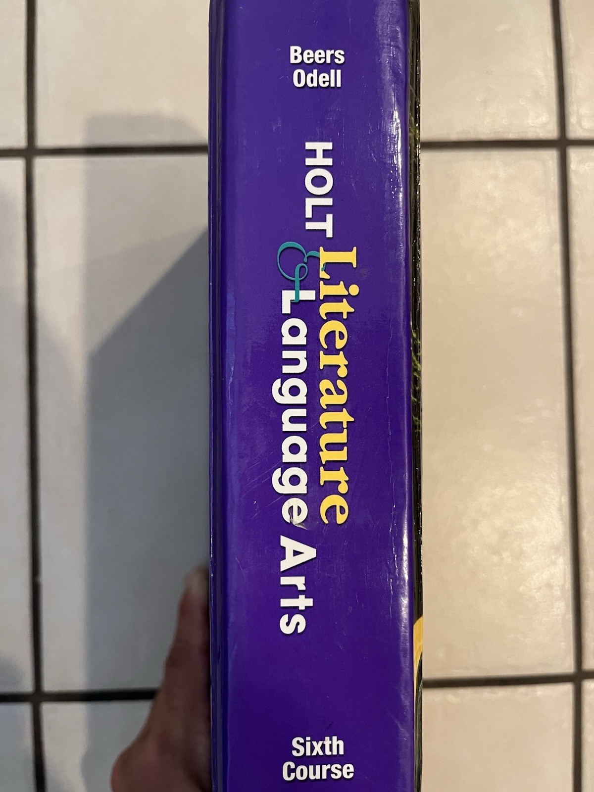 *Hard Cover, Like New* Holt Literature & Language Arts (6th Course, Sixth) CA