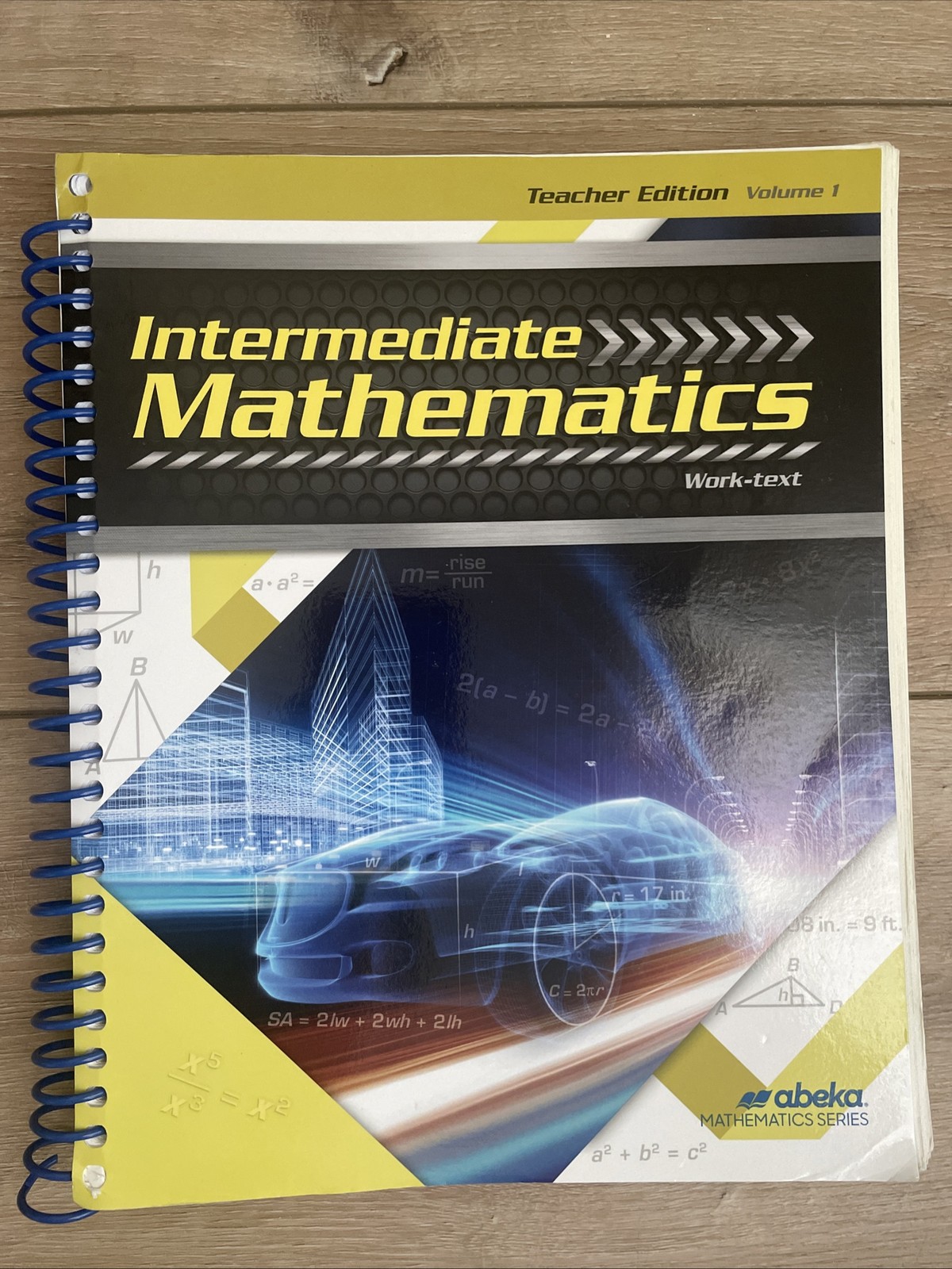 (3) Textbooks Abeka Intermediate Mathematics, Grade 7, Homeschool, USED
