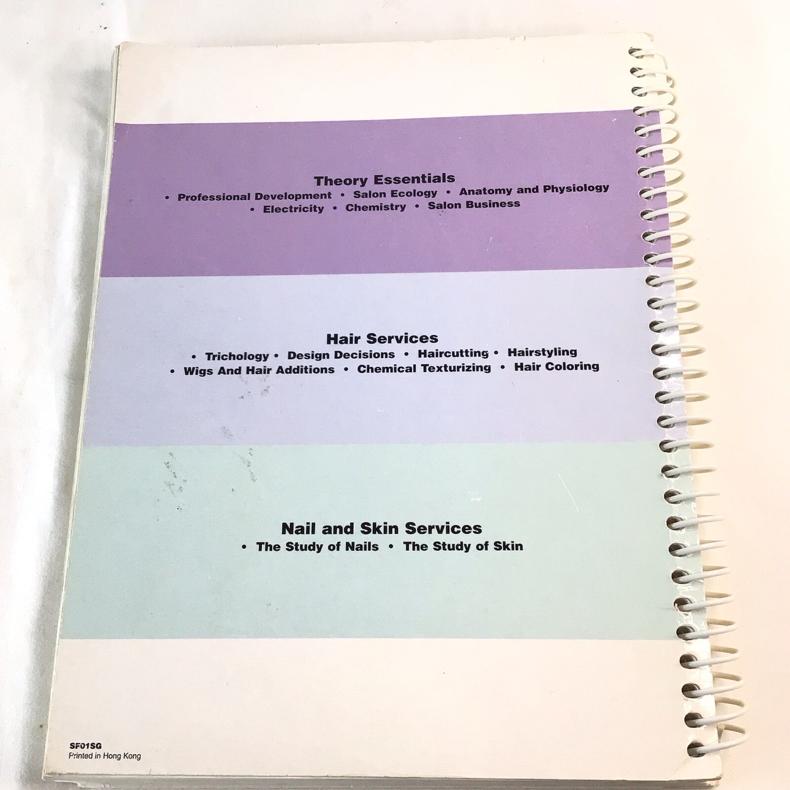 Salon Fundamentals Study Guide- Cliff St. Germain TPB 2000 Cosmetology, Nails