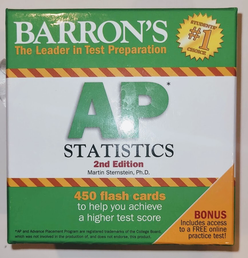 Barron’s AP Statistics 2nd Edition